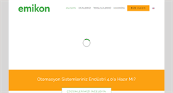 Desktop Screenshot of emikonotomasyon.com