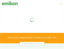 Tablet Screenshot of emikonotomasyon.com